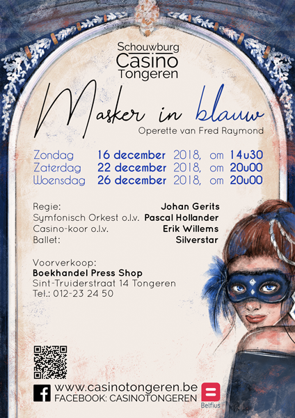 Masker in het blauw - december 2018